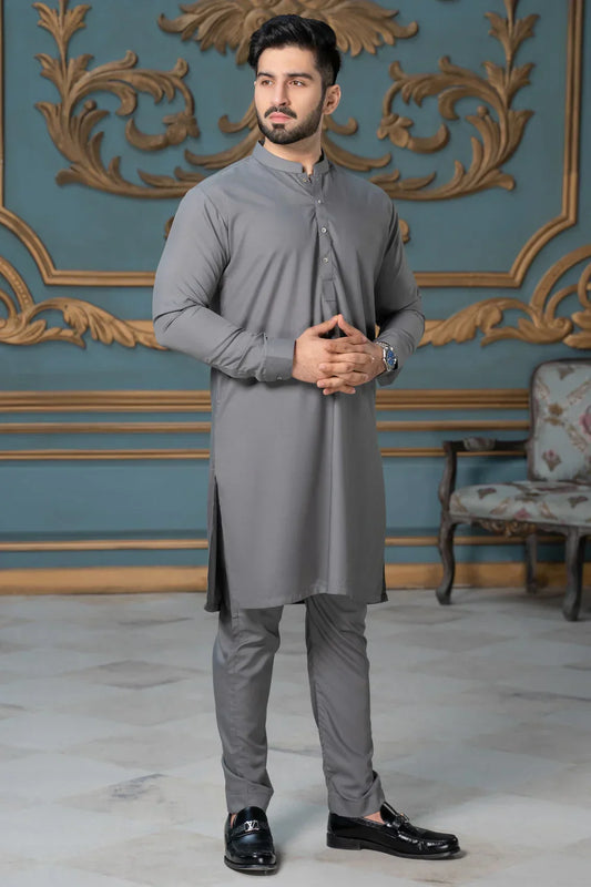 PREMIUM SILVER UNSTITCHED WASH & WEAR